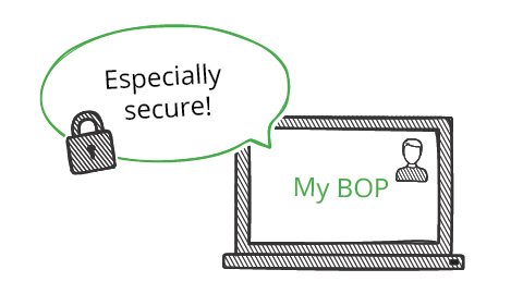 BOP is especially secure